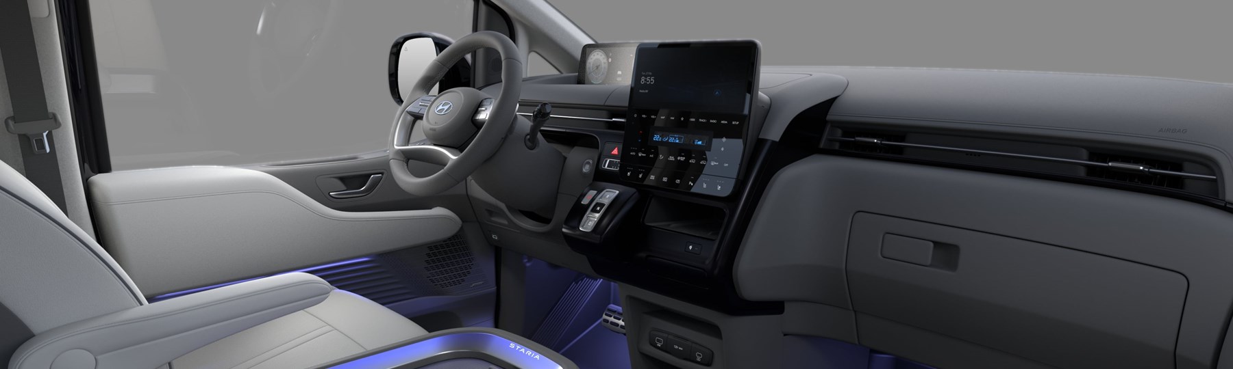 Hyundai STARIA 2024 PI US4 INT dashboard